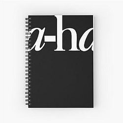 Aha Spiral Notebook