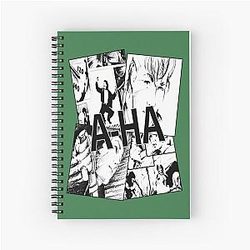 A Ha Spiral Notebook