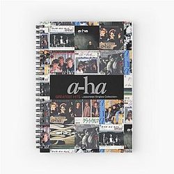 Aha - Japanese Singles Collection Spiral Notebook