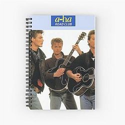 Aha Road Club album 1988 Spiral Notebook