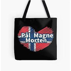 A-ha, Norway, Pål, Magne, Morten, 80's band, Norwegian Pop, New Wave, Take On Me, Norway Pride, fan gift, Norway shirt All Over Print Tote Bag