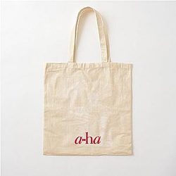 a-ha band Cotton Tote Bag