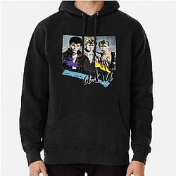 Original Vintage 80s A-Ha Design Pullover Hoodie