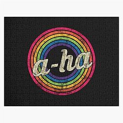 Aha Retro Rainbow Faded-Style Jigsaw Puzzle