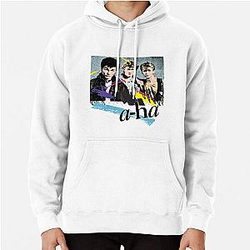 Vintage Styled 80s A-Ha Design Pullover Hoodie