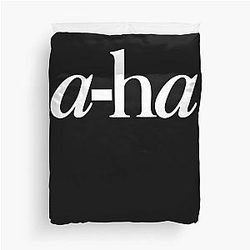 Aha band Duvet cover
