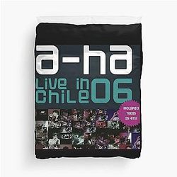 Aha Live in Chile 2009 Duvet Cover