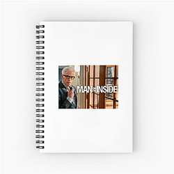 A Man On The Inside Merchandise A Man On The Inside Notebook