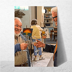 A Man On The Inside Fan Art A Man On The Inside Posters