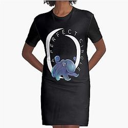 A Perfect Circle Baby Octopus Graphic T-Shirt Dress