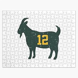 Aaron Rodgers T-Shirt 12 vintage Jigsaw Puzzle