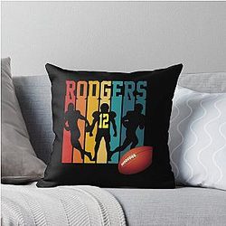 Aaron Rodgers MVP Throw Pillow