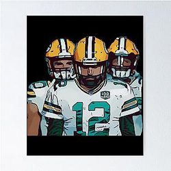 Aaron Rodgers Packers iPhone Poster