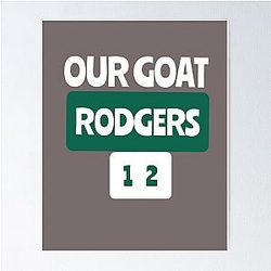 Aaron Rodgers MVP shirt Poster