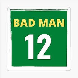 Aaron Rodgers Football Jersey Sticker