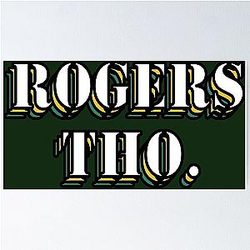 Aaron Rodgers MVP Poster