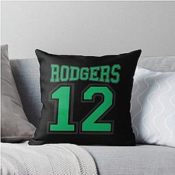 Aaron Rodgers MVP Throw Pillow
