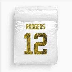 Aaron Rodgers Duvet Cover