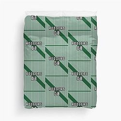 Aaron Rodgers Jets Duvet Cover