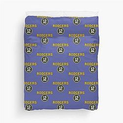 Aaron Rodgers MVP Duvet Cover