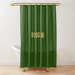 Aaron Rodgers Shower Curtain