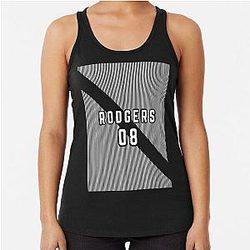 Aaron Rodgers 47 Blue Jets Racerback Tank Top