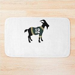 Aaron Rodgers GOAT Bath Mat