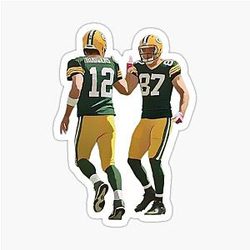 Aaron Rodgers and Jordy Nelson Sticker