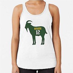 Aaron Rodgers GOAT Tank Top