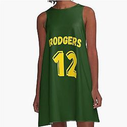 Aaron Rodgers A Line Dress
