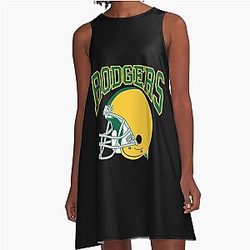 Aaron Rodgers MVP A Line Dress