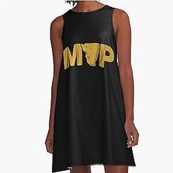MVP Aaron Rodgers for Green Bay Packers fans A-Line Dress