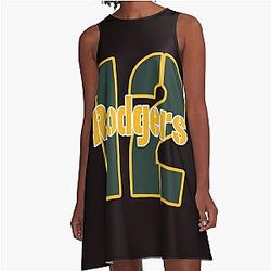 Aaron Rodgers A Line Dress