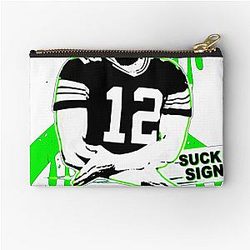 Aaron Rodgers Dropping Pouch