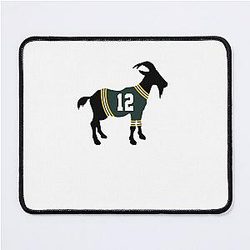 Aaron Rodgers GOAT Mouse Pad