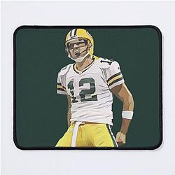 Aaron Rodgers Green Bay Packers Mousepad