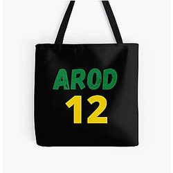 Aaron Rodgers All Print Tote Bag