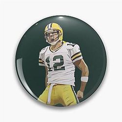 Aaron Rodgers Green Bay Packers Pin