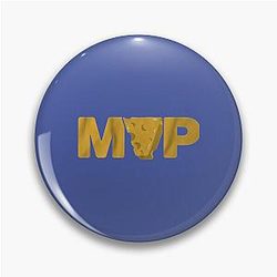 MVP Aaron Rodgers for Green Bay Packers Fans Pin