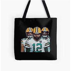 Aaron Rodgers Packers Iphone Case All Over Print Tote Bag