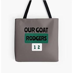 Aaron Rodgers MVP Our Goat Shirt All Over Print Tote Bag