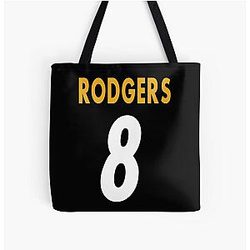 Aaron Rodgers All Over Print Tote Bag