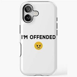 I'm Offended white version 2021 Aaron Rodgers official iPhone Tough Case