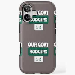 Aaron Rodgers MVP Our Goat Shirt iPhone Tough Case