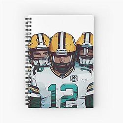 Aaron Rodgers Green Bay Packers Notebook