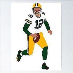 Aaron Rodgers Poster