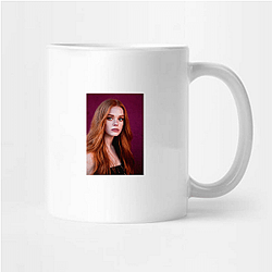 Abigail Cowen plays the character Bloom in the series Abigail Cowen Mugs