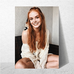 Abigail Cowen is known for her red hair Abigail Cowen Posters