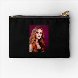 Abigail Cowen plays the character Bloom in the series Abigail Cowen Zipper Pouches