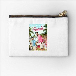Tropical Paradise Acapulco Zipper Pouches